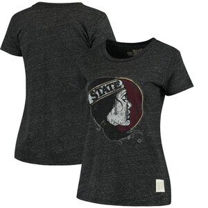 Vintage FSU Seminoles Retro Tri-Blend Crew Neck, Female Logo, S